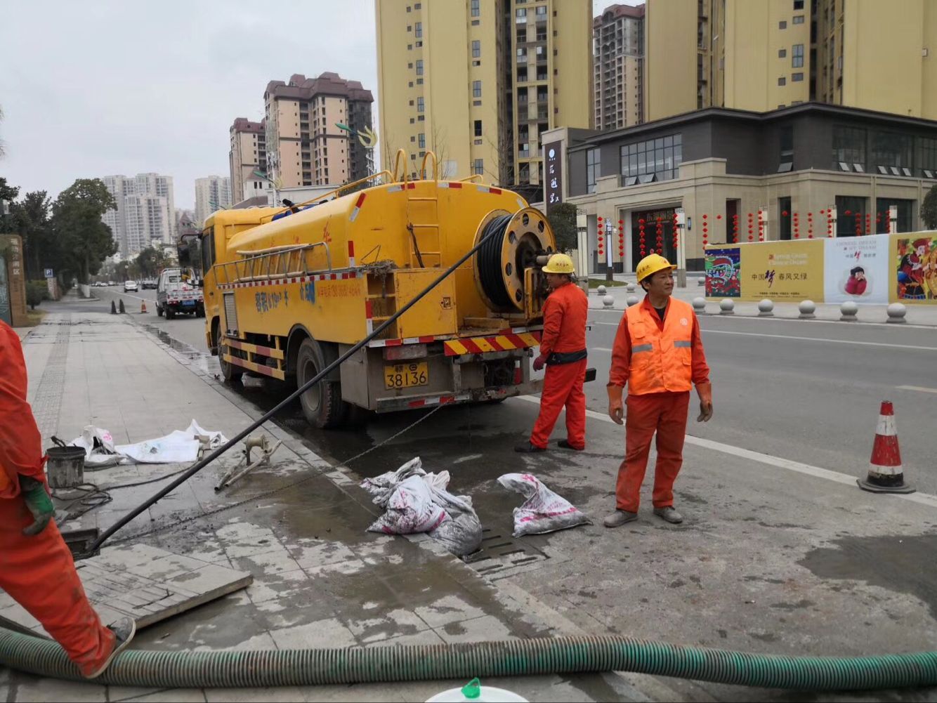 东平排污管道清淤-管道清洗