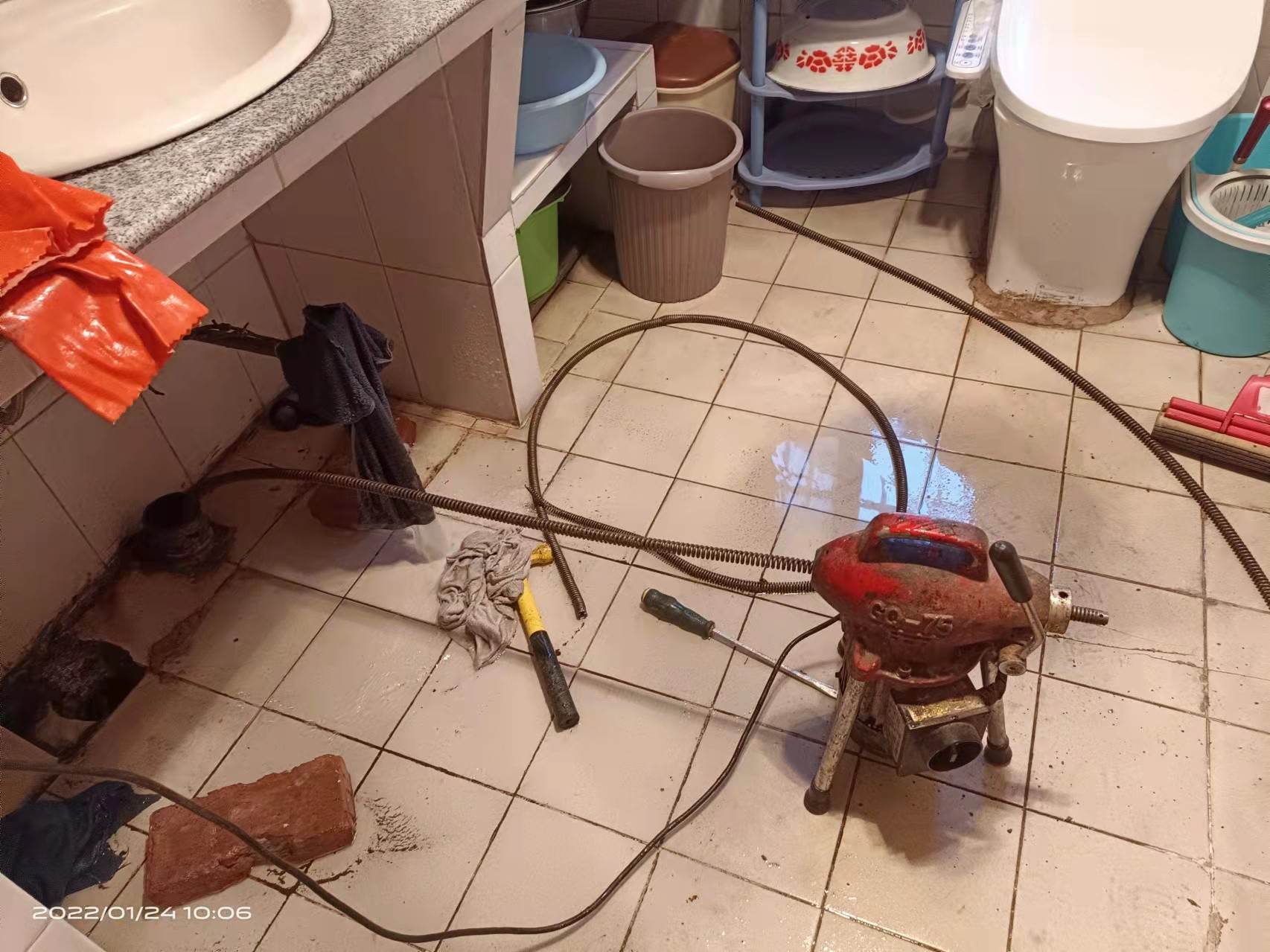 东平疏通厨房下水道，地漏疏通